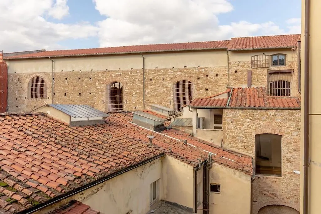 A Green Flat In Via Della Vigna Nuova Floransa İtalya